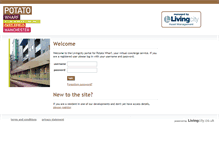 Tablet Screenshot of potatowharf.livingcity.co.uk
