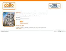 Tablet Screenshot of abito.livingcity.co.uk