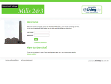 Tablet Screenshot of mills.livingcity.co.uk